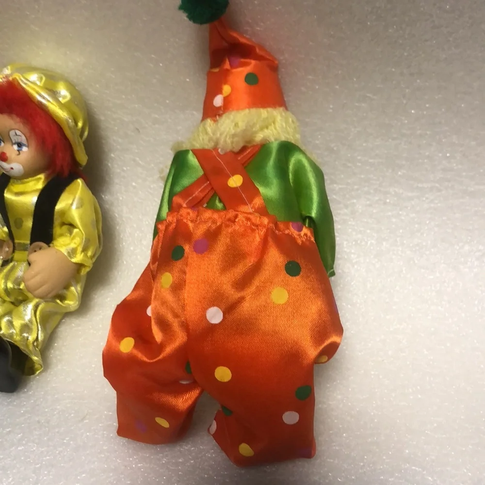 Vintage clown decor-3 pcs